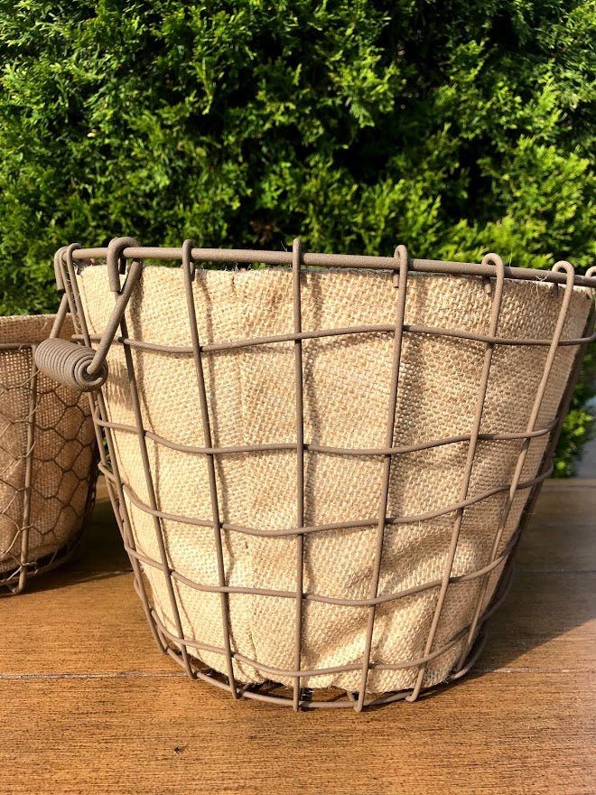 Bushel Basket Planters - Garden Outside The Box