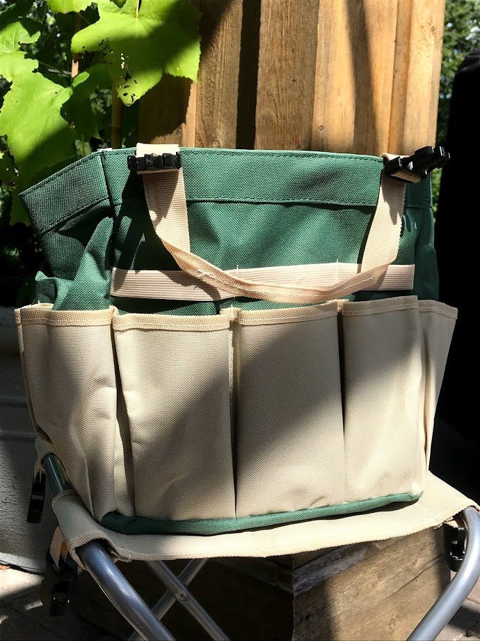Gardener's Caddy SEAT and Harvest Bag - Garden Outside The Box