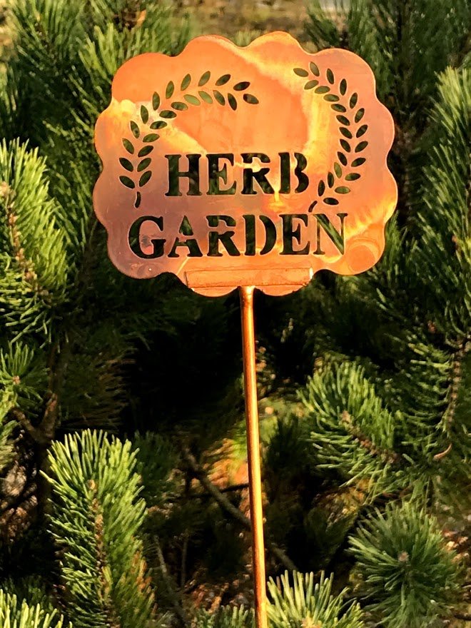 Herb Garden Marker Stake