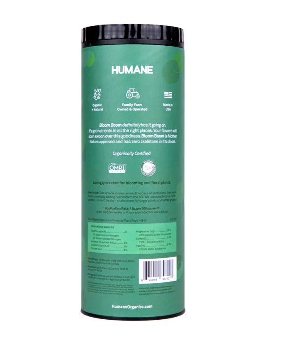 organic fertilizer for blooming plants Bloom Boom Organic Fertilizer