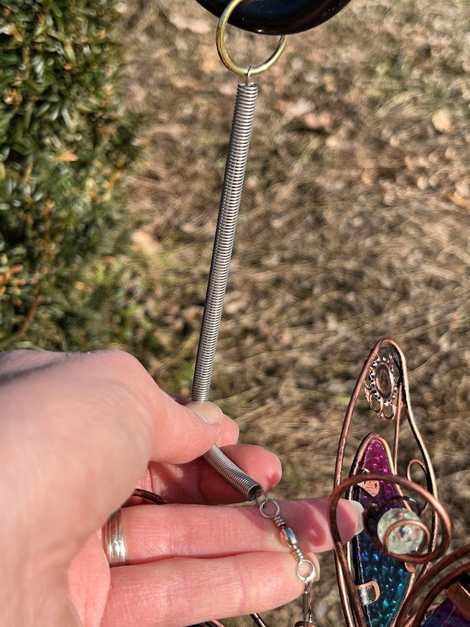 Garden Ornament Bouncer - Butterfly - Solar