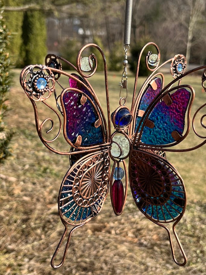 Garden Ornament Bouncer - Butterfly - Solar