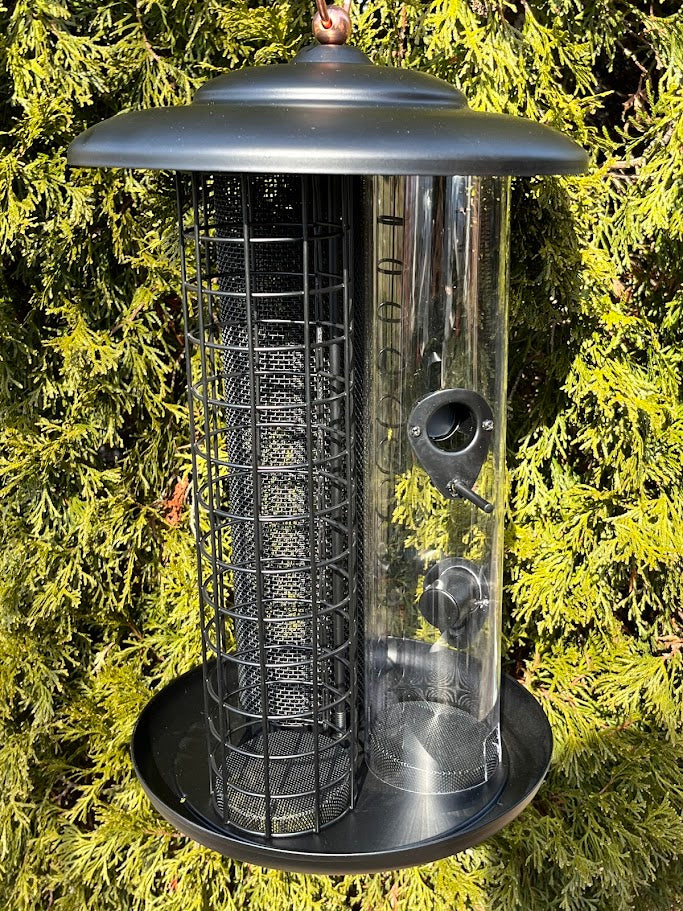 Bird Feeder - 3-in-1 Kinds of Seed