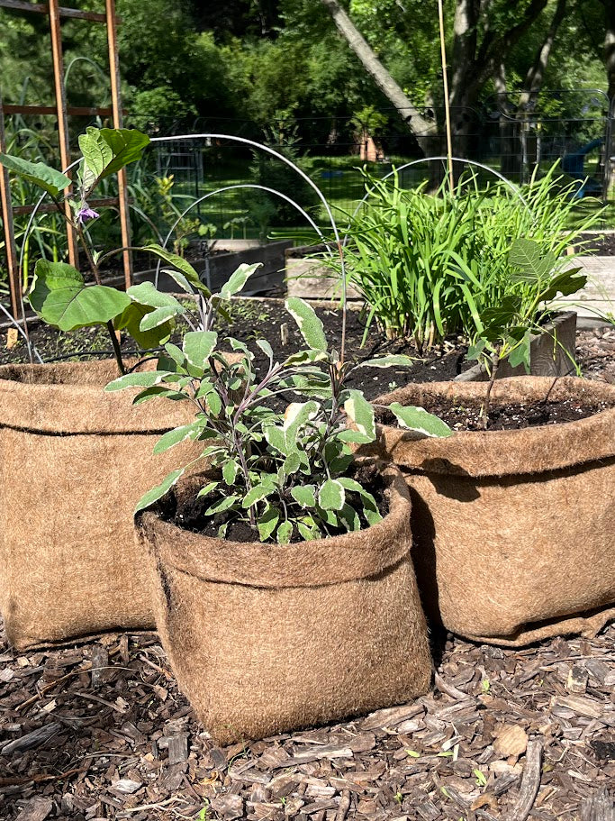 plant grow bags 20L Hemp Fibre Planter
