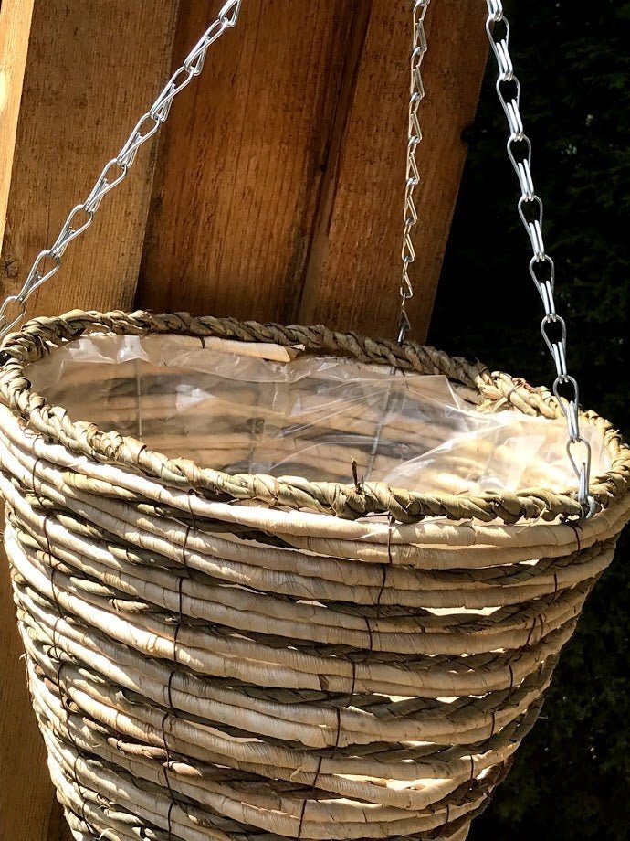 beehive hanging plant Bee Hive 13" Deep Hanging Basket- Great for Ferns