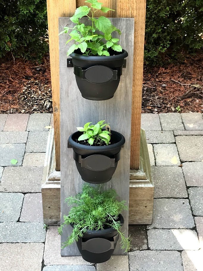 vertical plant pot holder Vertical Wall Planter