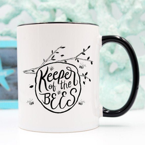 Coffee Mug - Keeper Of The Bees - Garden Outside The Box
