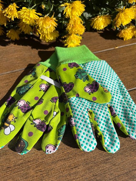 Children's Gardening Gloves - Happy Bugs