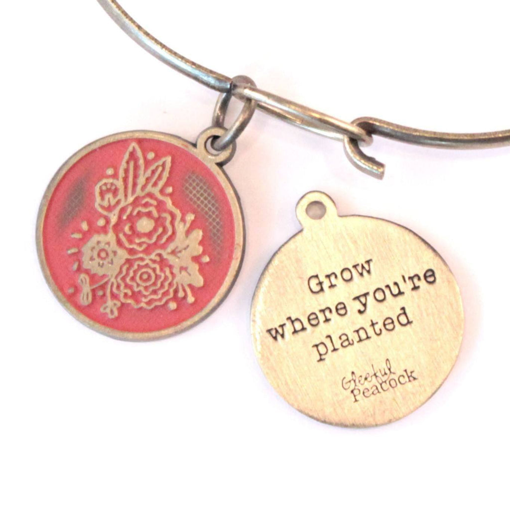 Grow Where You're Planted - Bracelet or Necklace - Garden Outside The Box
