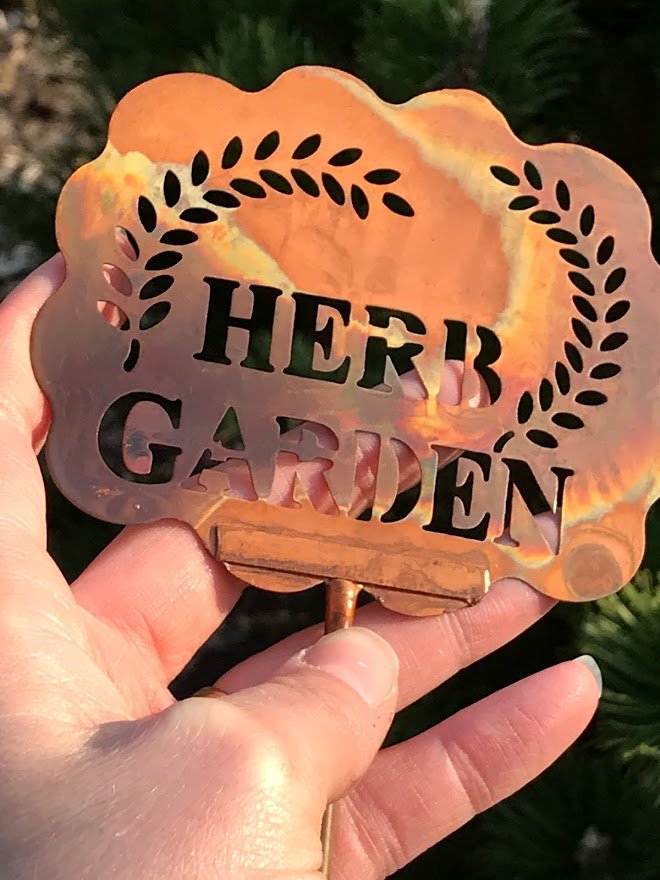 Herb Garden Marker Stake