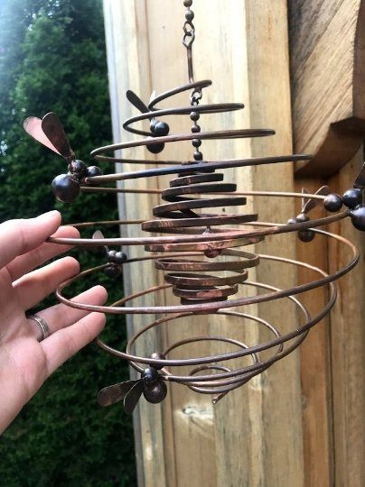 Honey Bee Spiral Mobile - Garden Outside The Box
