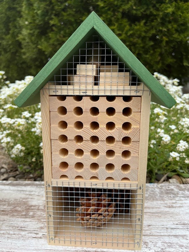 The Grand Multi-Room Pollinator HOTEL - Garden Outside The Box