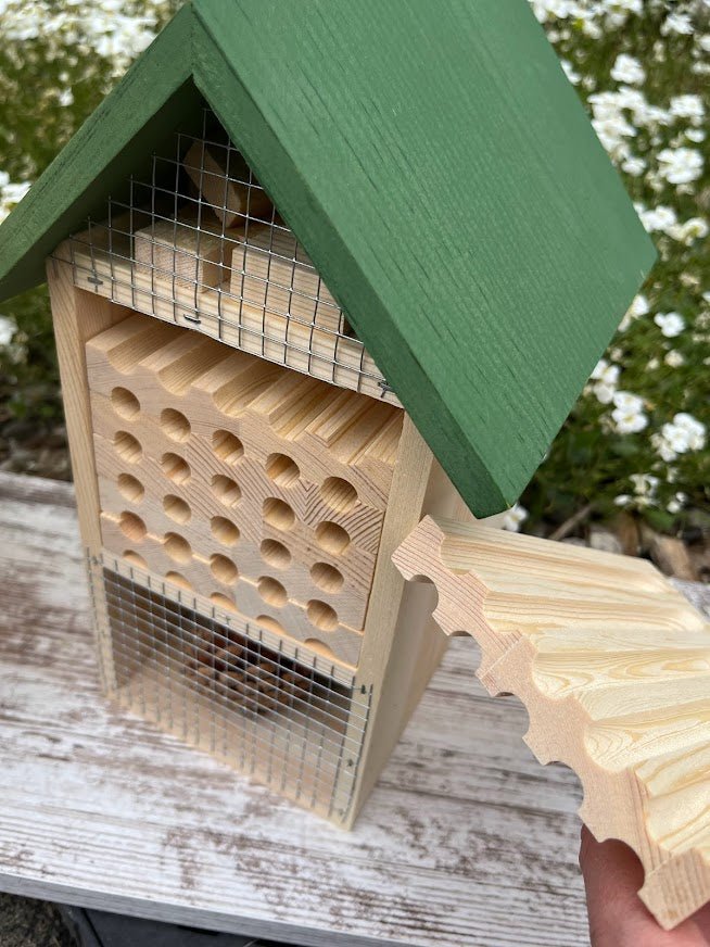 The Grand Multi-Room Pollinator HOTEL - Garden Outside The Box
