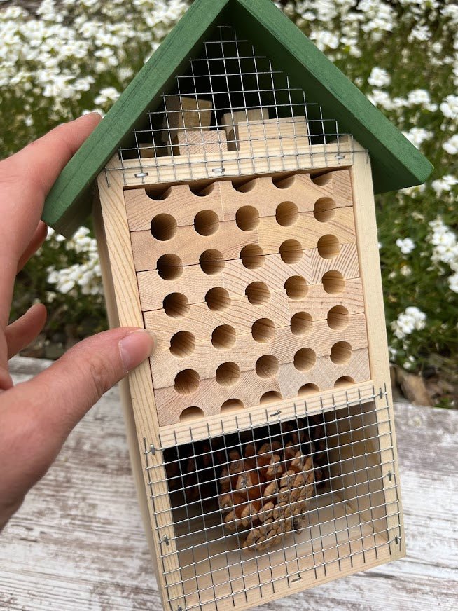The Grand Multi-Room Pollinator HOTEL - Garden Outside The Box