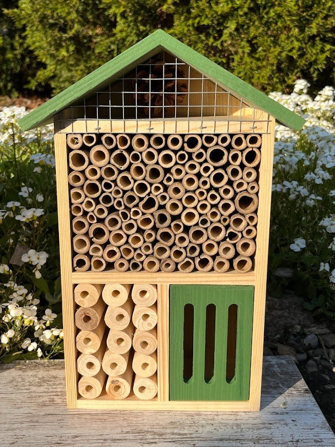 Sunny Wood Pollinator House