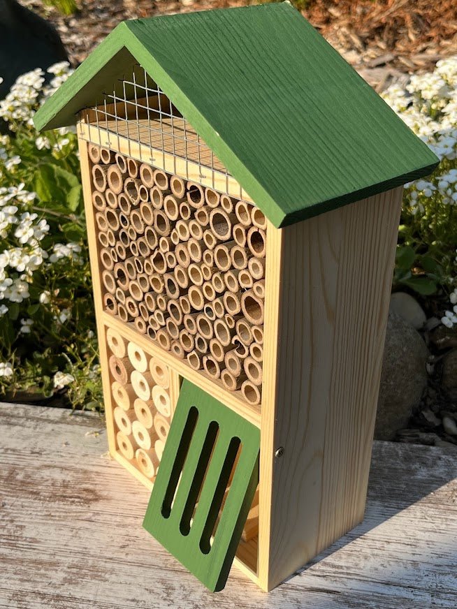 Sunny Wood Pollinator House