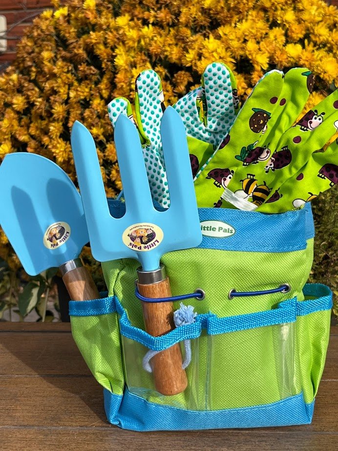 Children's Gardening Kit - Pail & Bag Set
