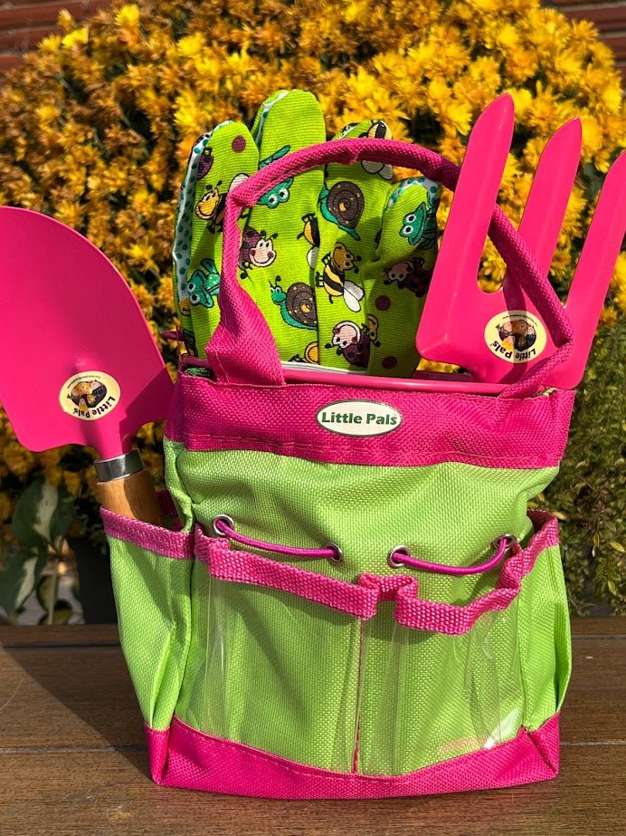 Children's Gardening Kit - Pail & Bag Set