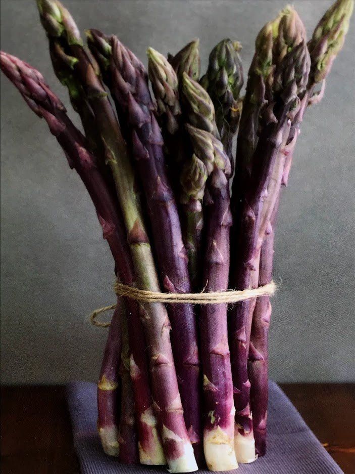 Purple Asparagus - Garden Outside The Box