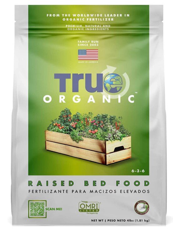 True Organic Raised Bed Plant Fertilizer