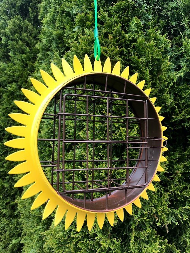 Sunshine Sunflower Suet Birdfeeder - Garden Outside The Box