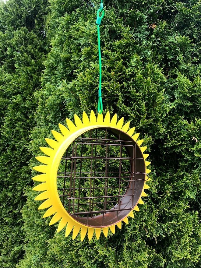 Sunshine Sunflower Suet Birdfeeder - Garden Outside The Box