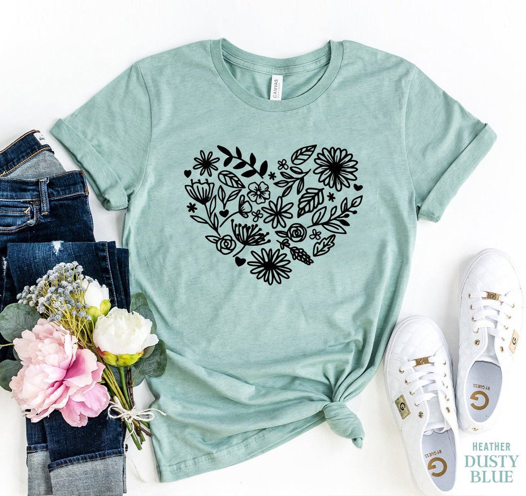 T-shirt - Flower Love - Garden Outside The Box