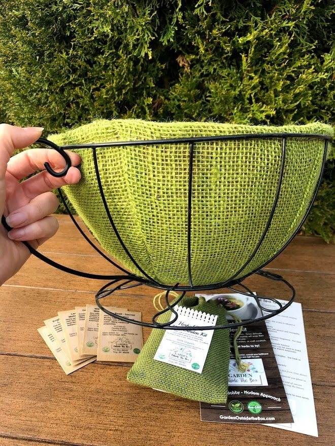 Tea Cup Planter with Herbal Tea Garden - Garden Outside The Box