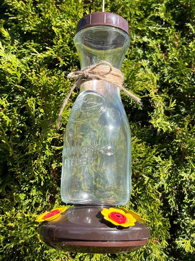 Hummingbird Feeder Vintage Vino